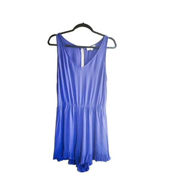 Altar'd State Womens Romper Purple M Sheer Beach Cover Up - Picture 1 of 5